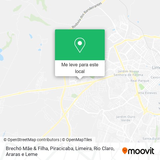 Brechó Mãe & Filha mapa