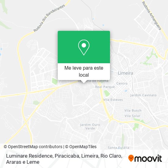 Luminare Residence mapa