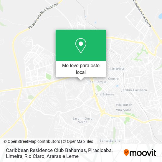 Caribbean Residence Club Bahamas mapa