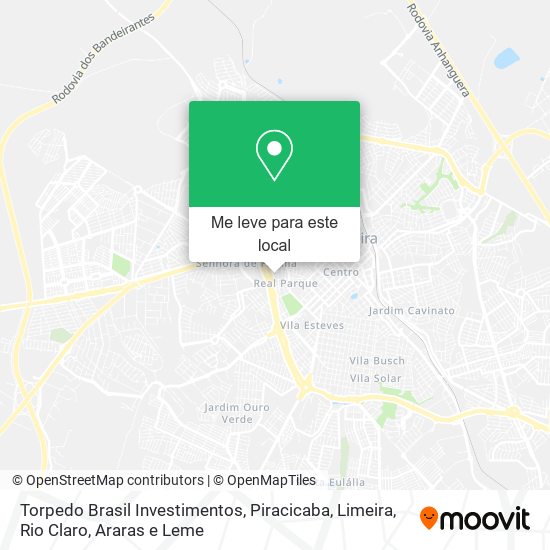 Torpedo Brasil Investimentos mapa