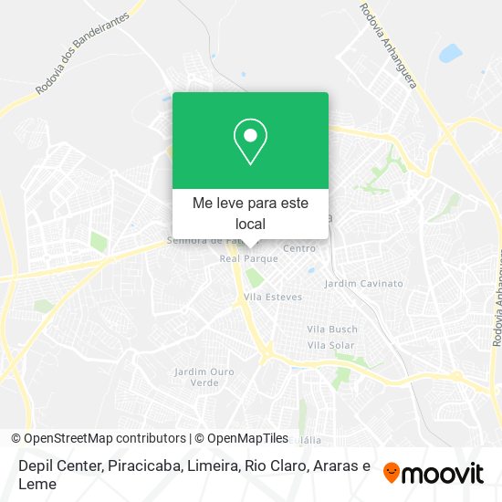 Depil Center mapa