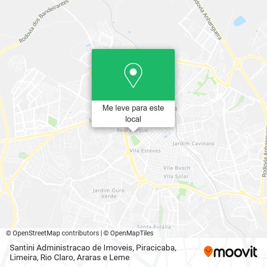 Santini Administracao de Imoveis mapa