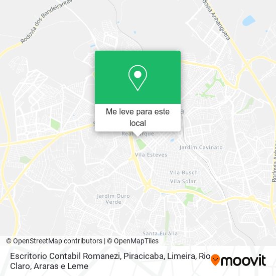 Escritorio Contabil Romanezi mapa