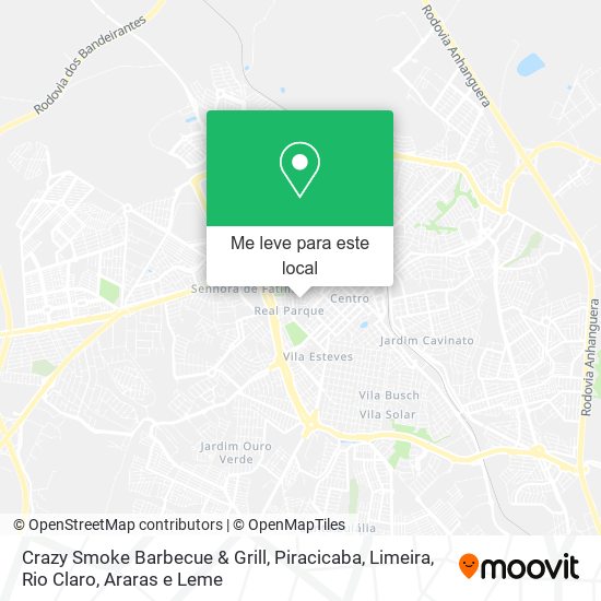 Crazy Smoke Barbecue & Grill mapa