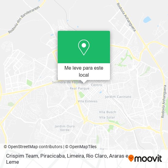 Crispim Team mapa