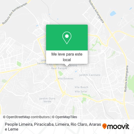 People Limeira mapa