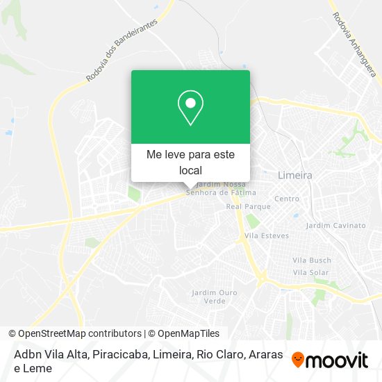 Adbn Vila Alta mapa