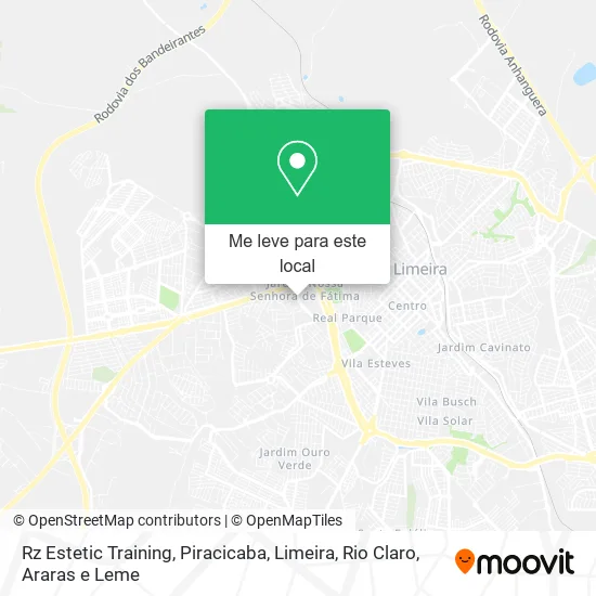 Rz Estetic Training mapa