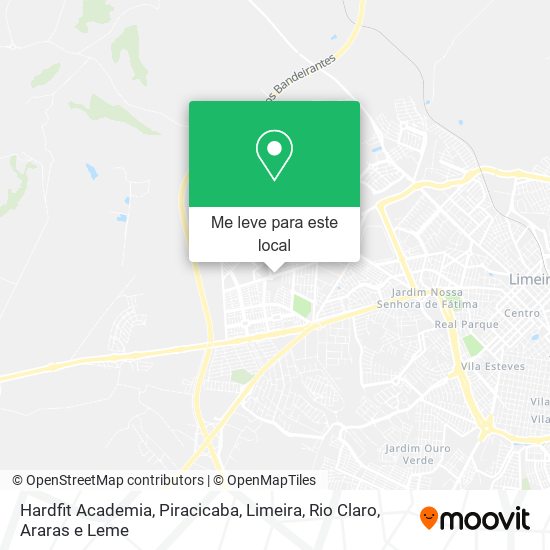 Hardfit Academia mapa
