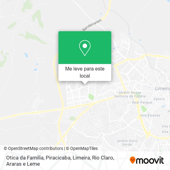 Otica da Familia mapa