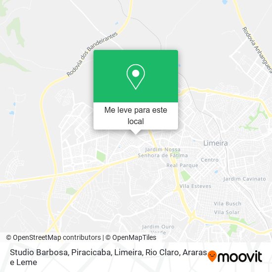 Studio Barbosa mapa