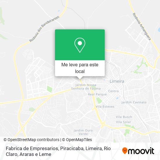 Fabrica de Empresarios mapa