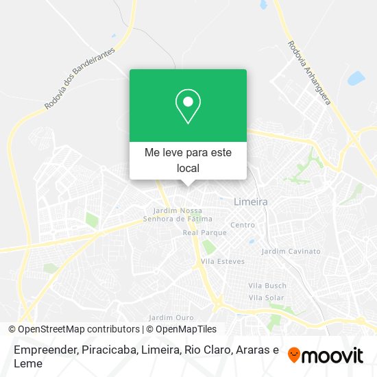 Empreender mapa