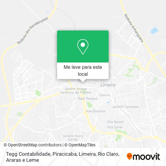 Tegg Contabilidade mapa