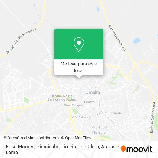 Erika Moraes mapa