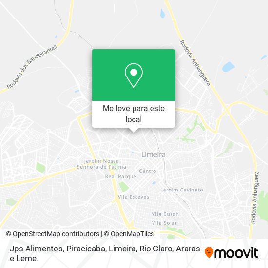 Jps Alimentos mapa