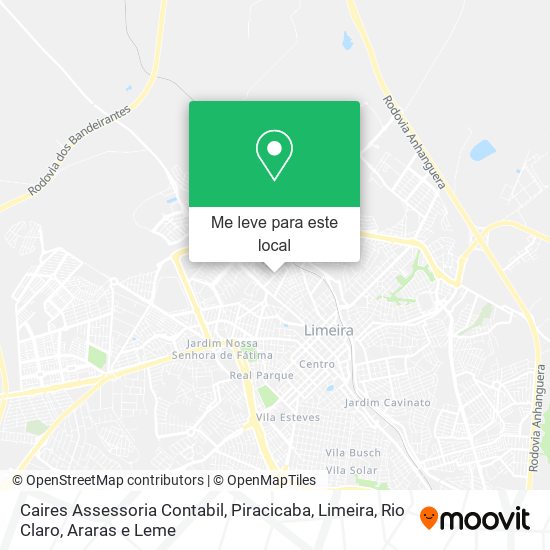Caires Assessoria Contabil mapa
