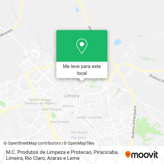 M.C. Produtos de Limpeza e Protecao mapa