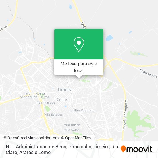 N.C. Administracao de Bens mapa