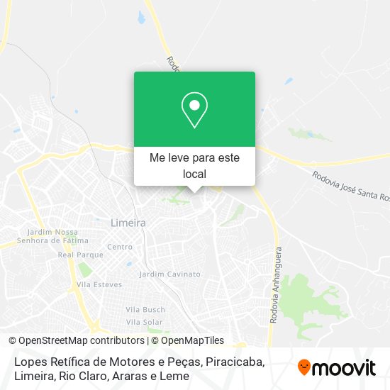 Lopes Retífica de Motores e Peças mapa