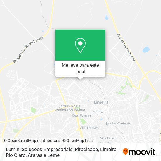 Lumini Solucoes Empresariais mapa