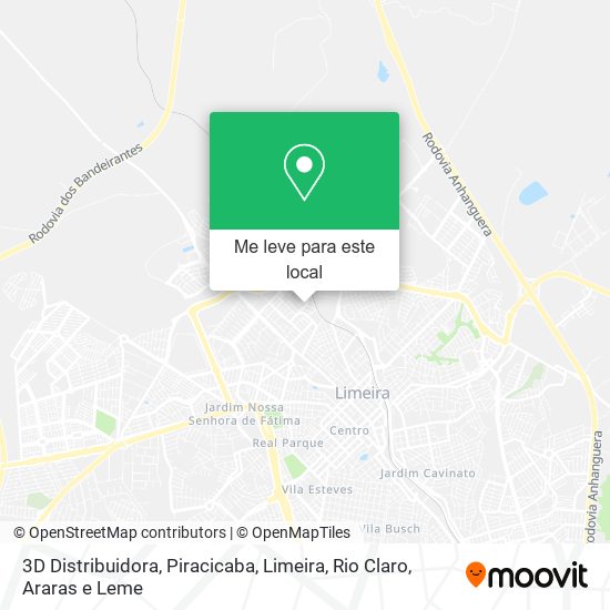 3D Distribuidora mapa