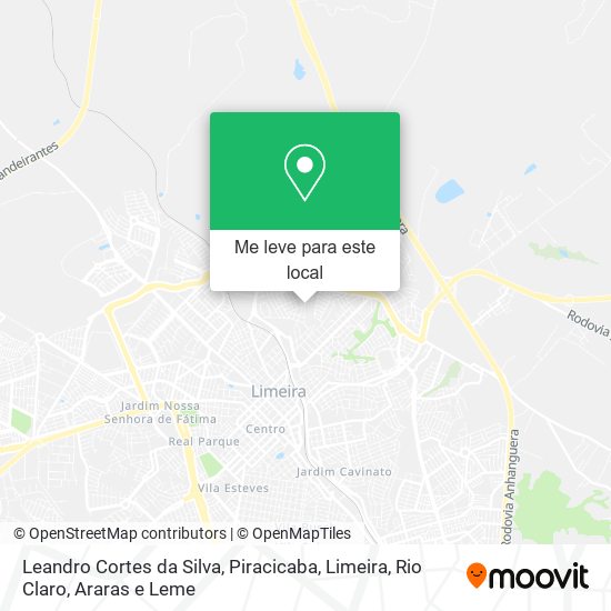 Leandro Cortes da Silva mapa