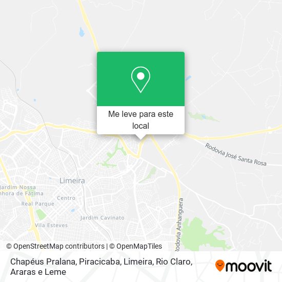 Chapéus Pralana mapa