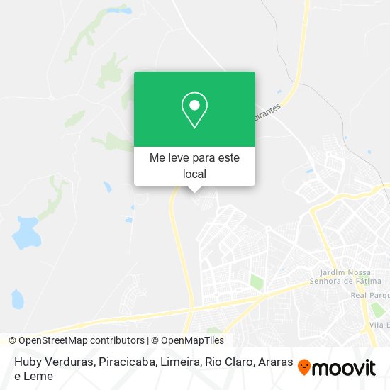 Huby Verduras mapa