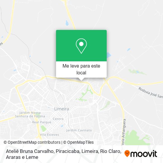 Ateliê Bruna Carvalho mapa