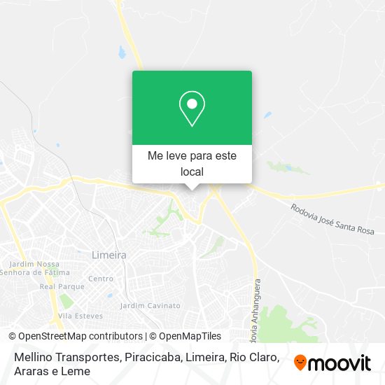 Mellino Transportes mapa