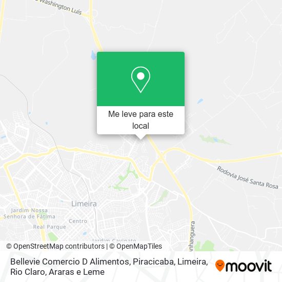 Bellevie Comercio D Alimentos mapa