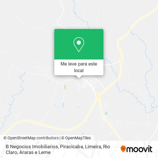 B Negocios Imobiliarios mapa