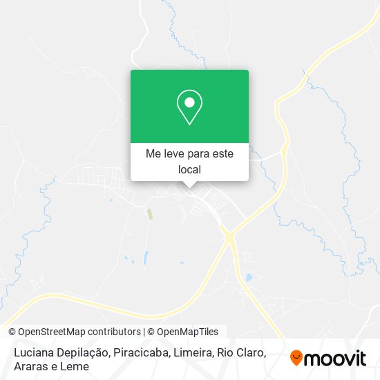 Luciana Depilação mapa