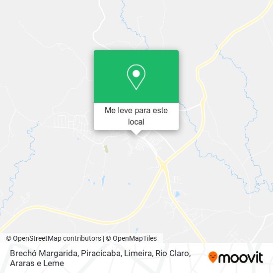 Brechó Margarida mapa