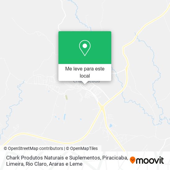 Chark Produtos Naturais e Suplementos mapa