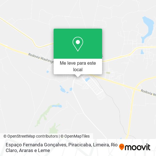 Espaço Fernanda Gonçalves mapa