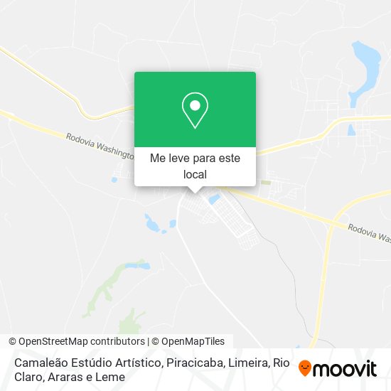 Camaleão Estúdio Artístico mapa