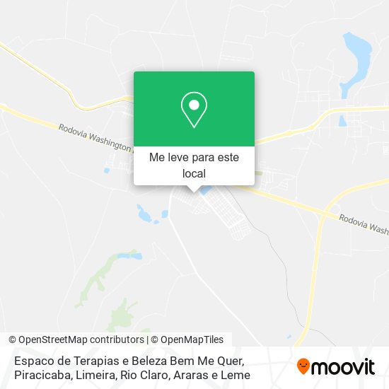 Espaco de Terapias e Beleza Bem Me Quer mapa