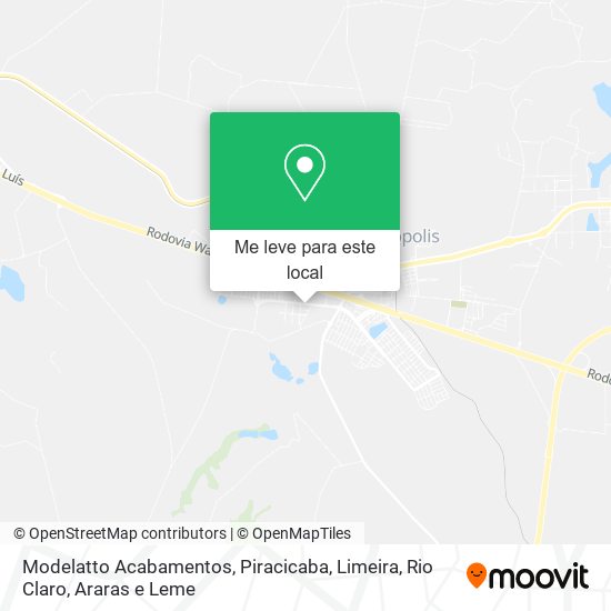 Modelatto Acabamentos mapa