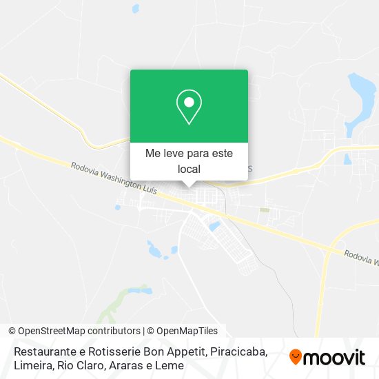 Restaurante e Rotisserie Bon Appetit mapa