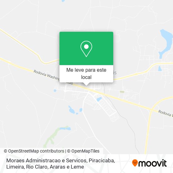 Moraes Administracao e Servicos mapa