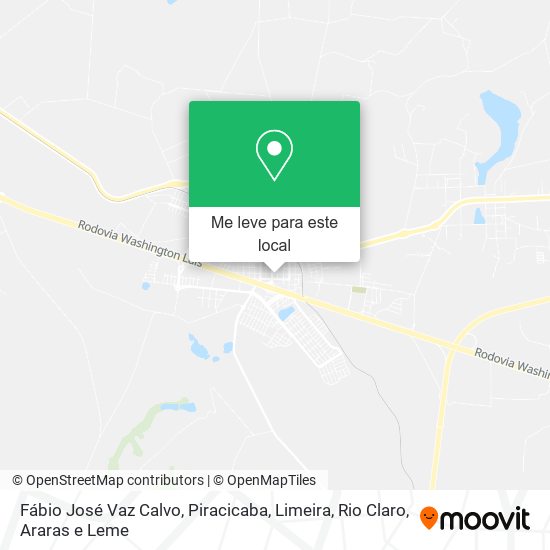 Fábio José Vaz Calvo mapa