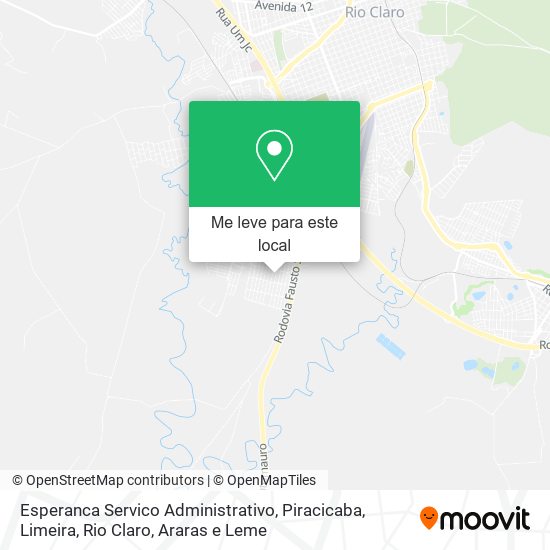 Esperanca Servico Administrativo mapa