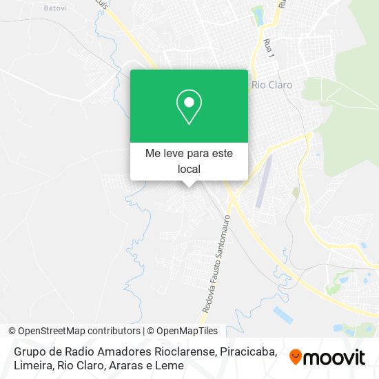 Grupo de Radio Amadores Rioclarense mapa