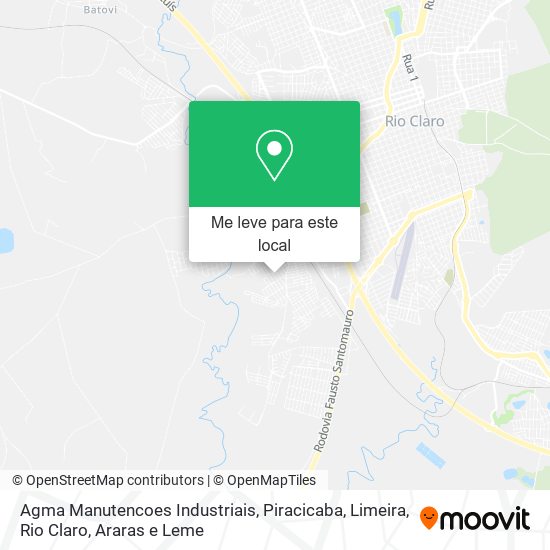 Agma Manutencoes Industriais mapa