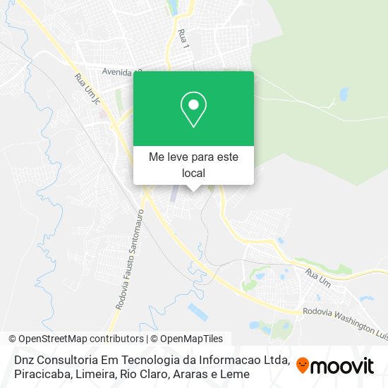 Dnz Consultoria Em Tecnologia da Informacao Ltda mapa