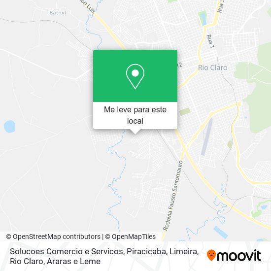 Solucoes Comercio e Servicos mapa