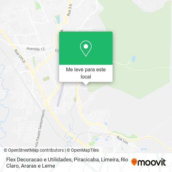 Flex Decoracao e Utilidades mapa