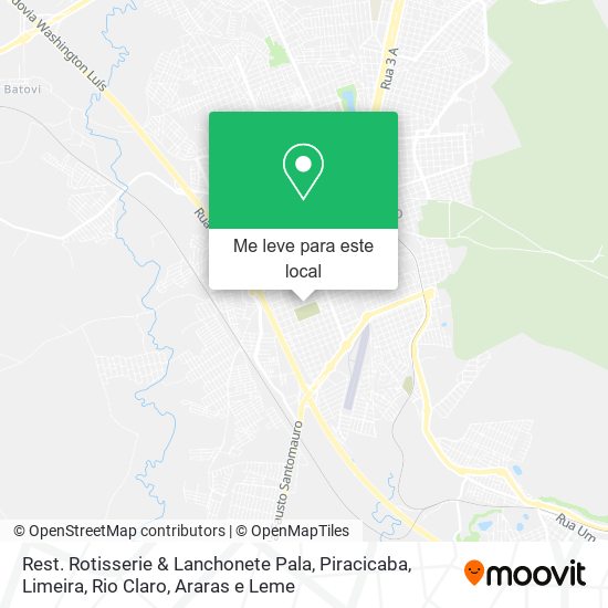 Rest. Rotisserie & Lanchonete Pala mapa